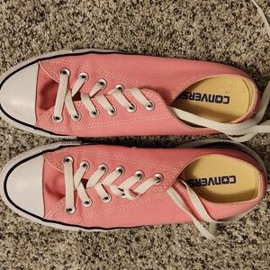 Converse Women's Pink Lace-Up Sneakers